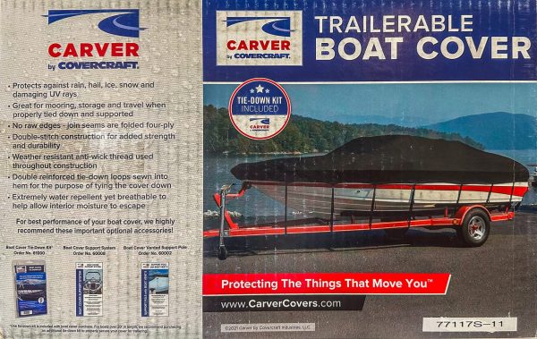 Carver by Covercraft- V-17 I/O - TRAVEL COVER
