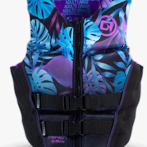 O'Brien Women's Flex V-Back Life Jacket - Purple Medium
