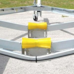 TIEDOWN 10" V-Keel Amber Roller Bracket Assembly #86281