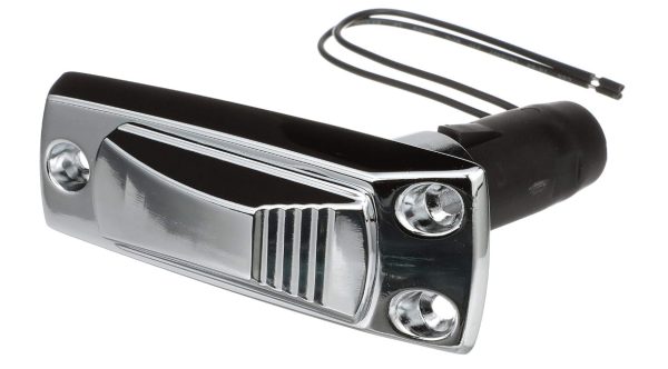 Seachoice All-Round White Light Spare Base, Zamak Die-Cast, Perma-Plate, Chrome Finish