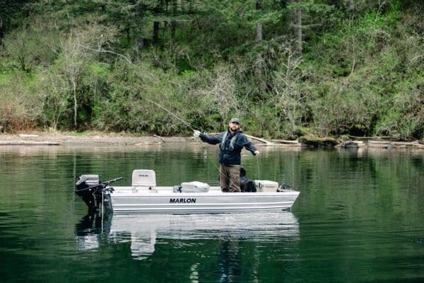 MARLON SP14 FLAT BOW WELDED JON BOAT 15" TRANSOM - Image 3